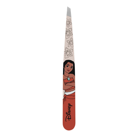 Disney's Moana Slant Tweezer, tweezer color is white with image of Moana