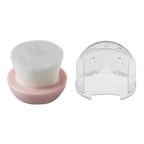 Pink and white Complexion Cleansing Brush with case