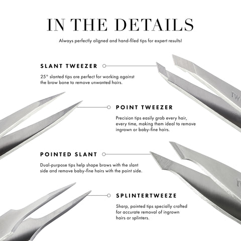 Signature Red Point Tweezer
