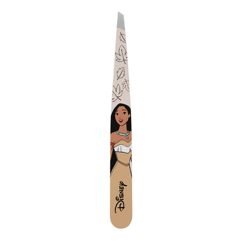 Disney's Pocahontas Slant Tweezer, tweezer color is white with image of Pocahontas