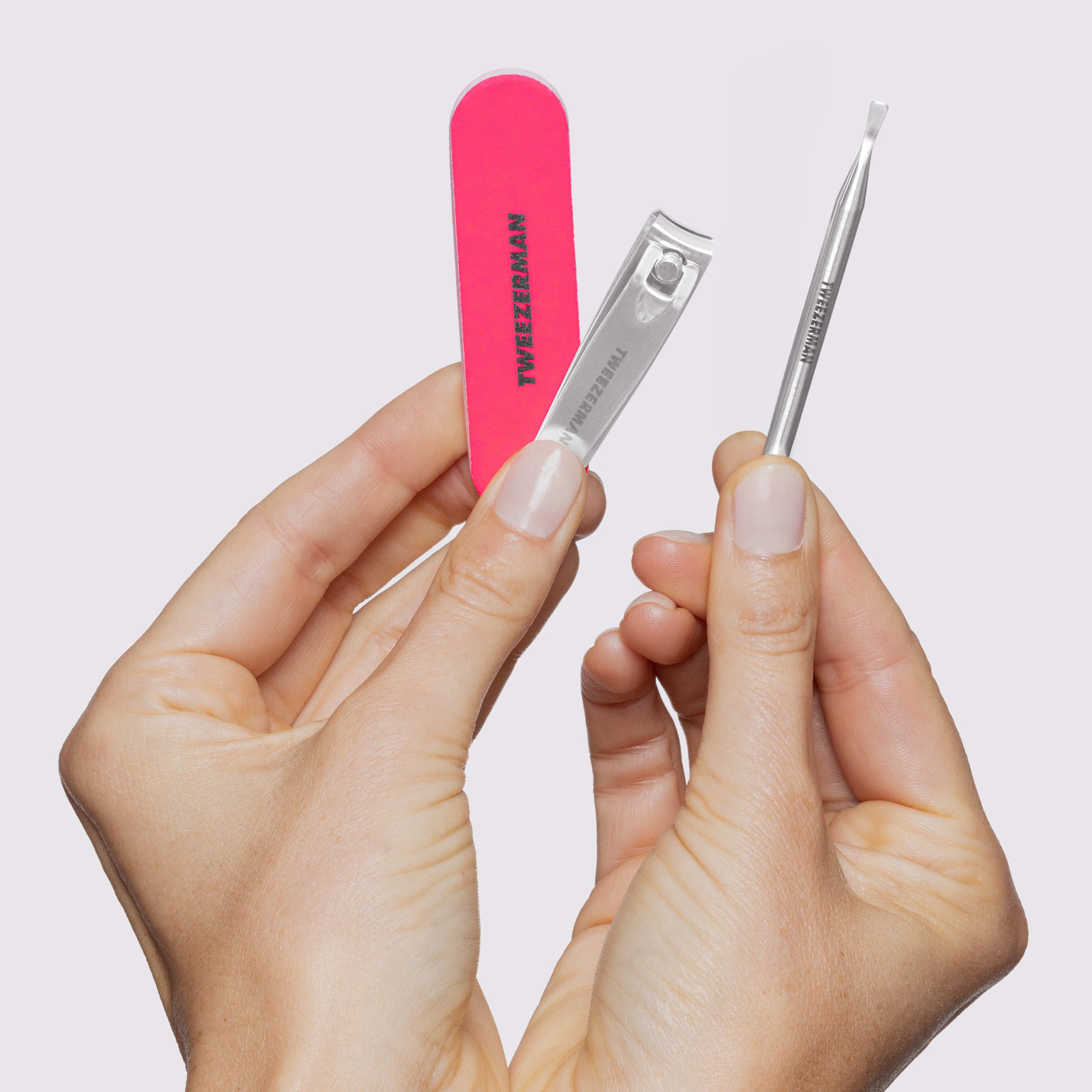 Mini Neon Nail Care Kit – Tweezerman