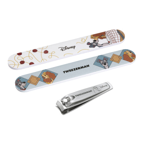 Disney's Lady and the Tramp Manicure Kit featuring Nail Files and Fingernail Clipper