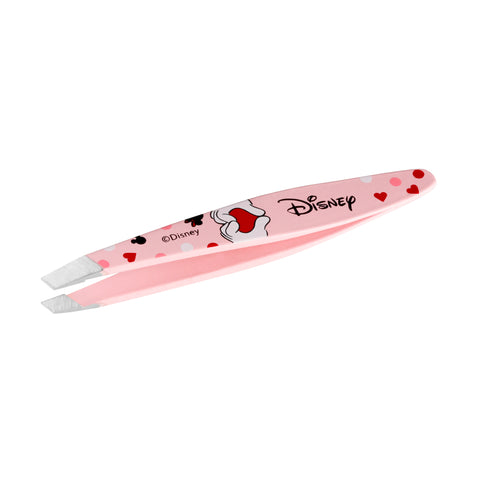Pink Mini Slant Tweezer with Minnie Mouse and Pink Bow