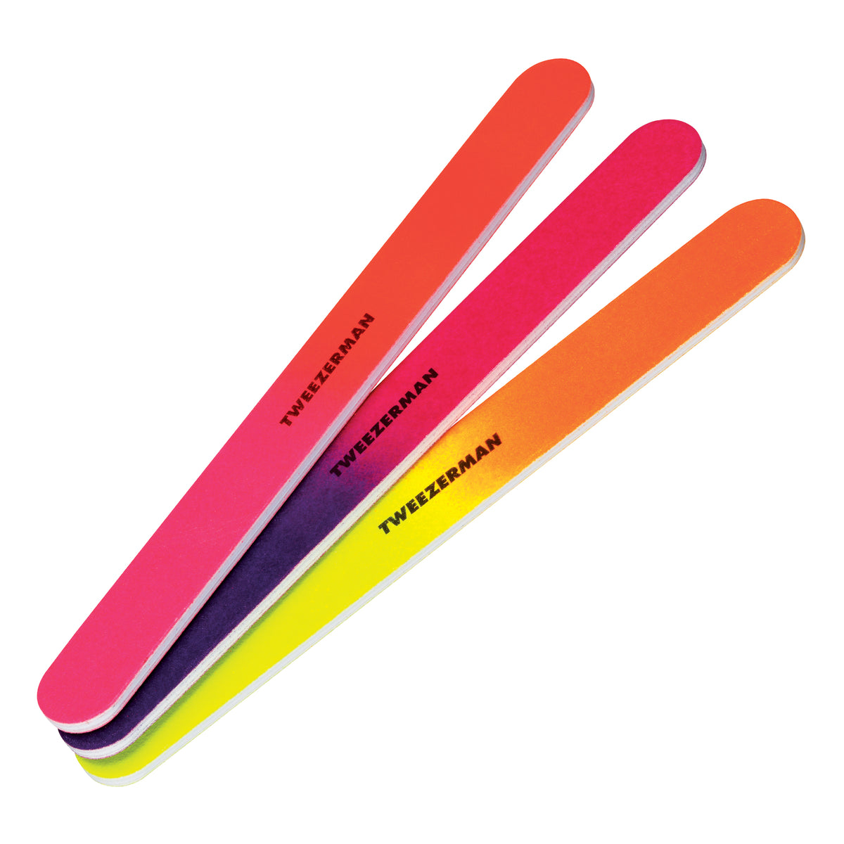 Neon Hot Nail Files 3 Pack | 3467-R – Tweezerman