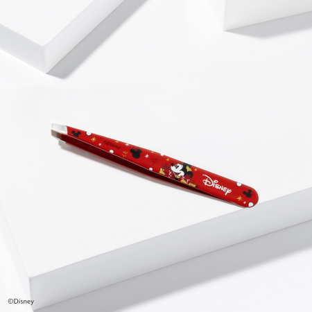 Disney's Mickey Mouse &amp; Minnie Mouse Magic all Around Slant Tweezer on a white block tray