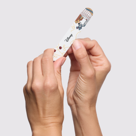 Model using Disney's Lady and the Tramp Nail File