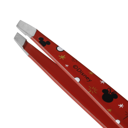 Stainless Slant Tips of Disney's Mickey Mouse &amp; Minnie Mouse Magic all Around Slant Tweezer