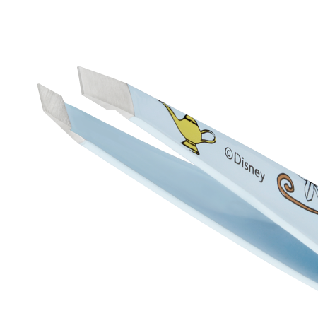 Stainless steel tip on Disney's Jasmine Slant Tweezer