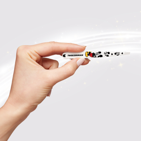 Model Holding Just Imagine Slant Tweezer