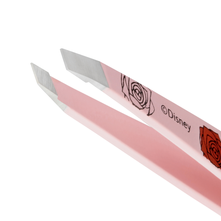 Stainless steel tip on Disney's Aurora Slant Tweezer