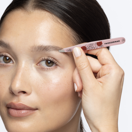 Model using Disney's Aurora Slant Tweezer