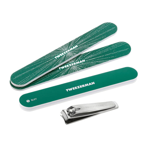 Emerald Green Shimmer Manicure Kit