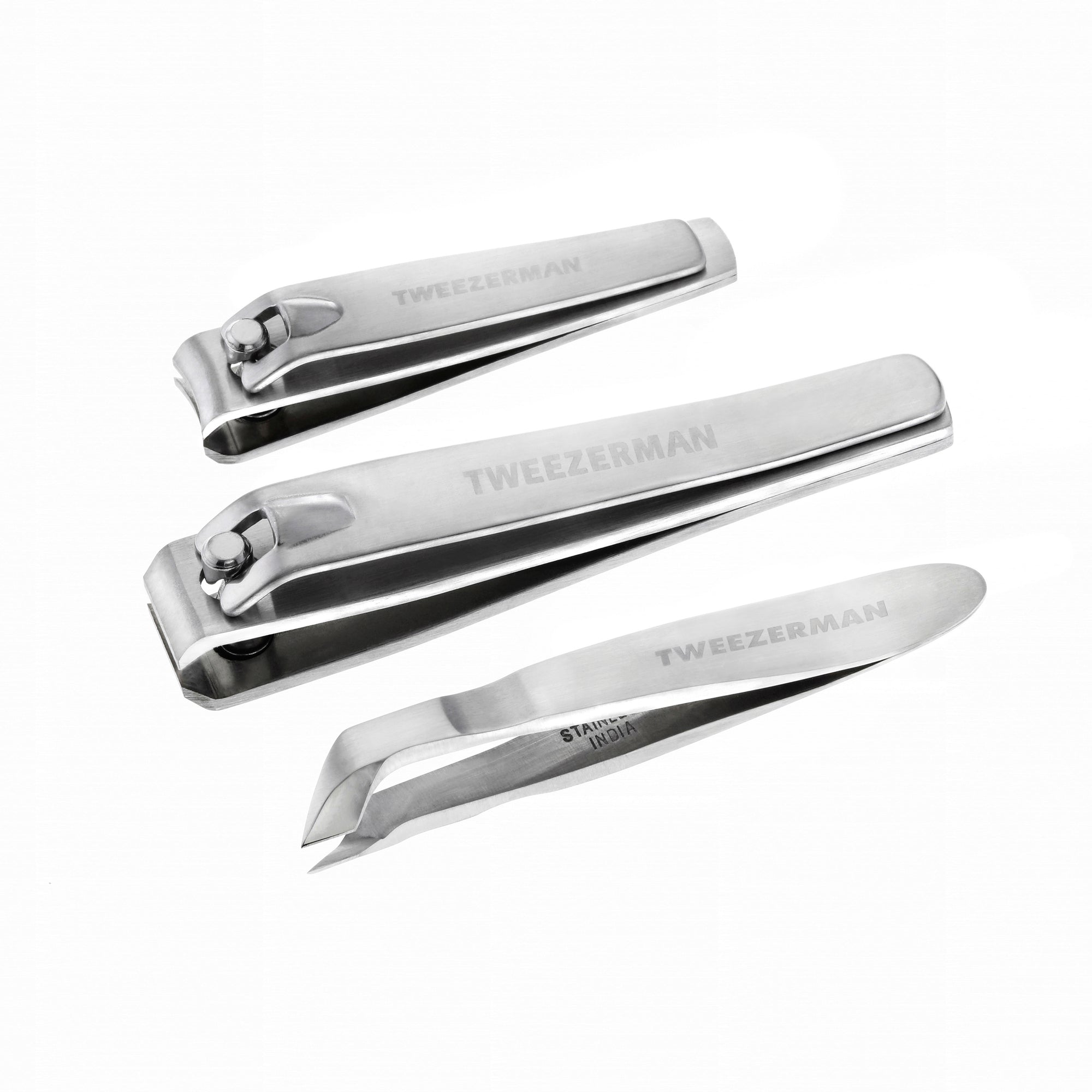 Stainless Steel Nail Clipper, Toenail Clipper, and Mini Cuticle Nipper