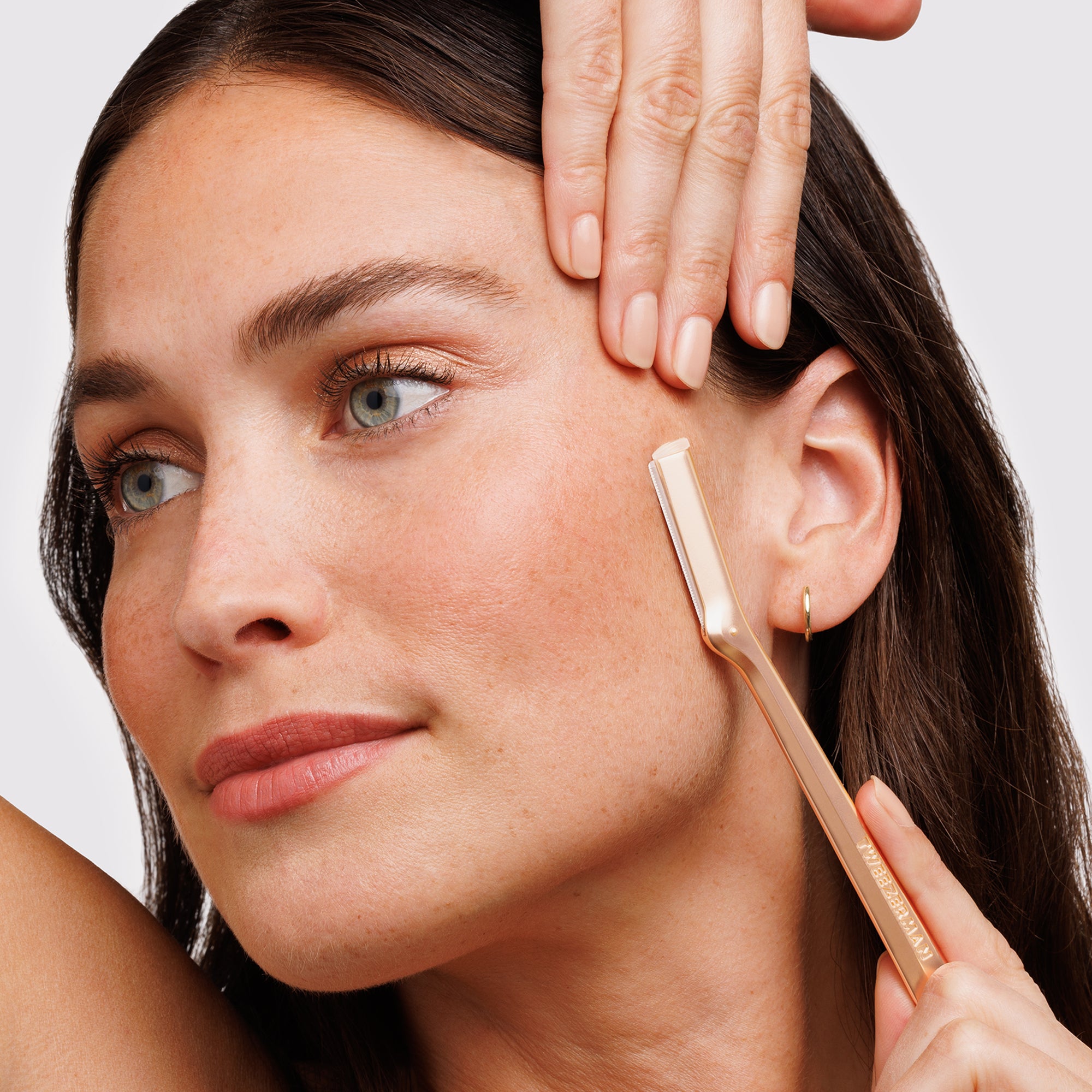 Rose Gold Facial Razor – Tweezerman