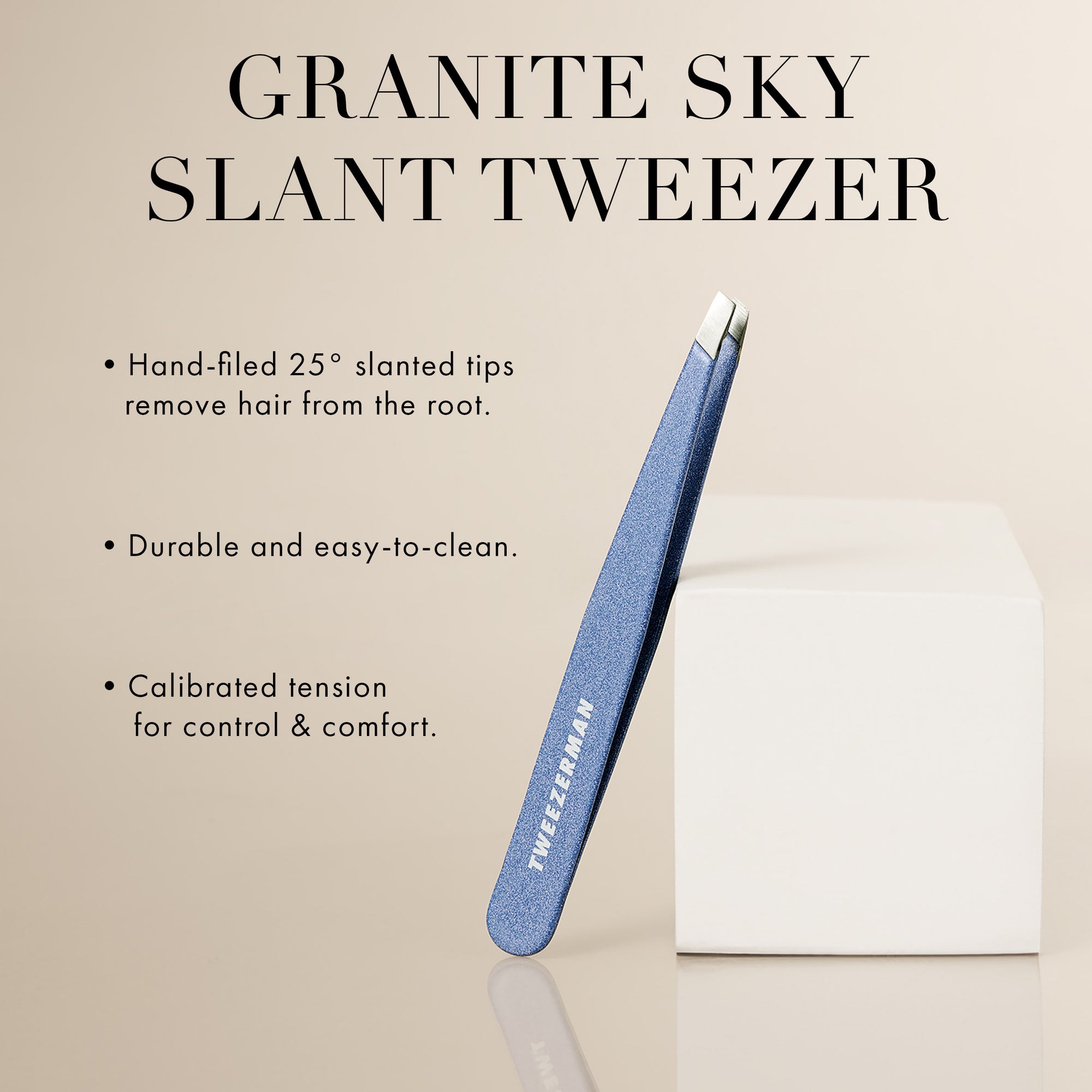 Granite Sky Slant Tweezer