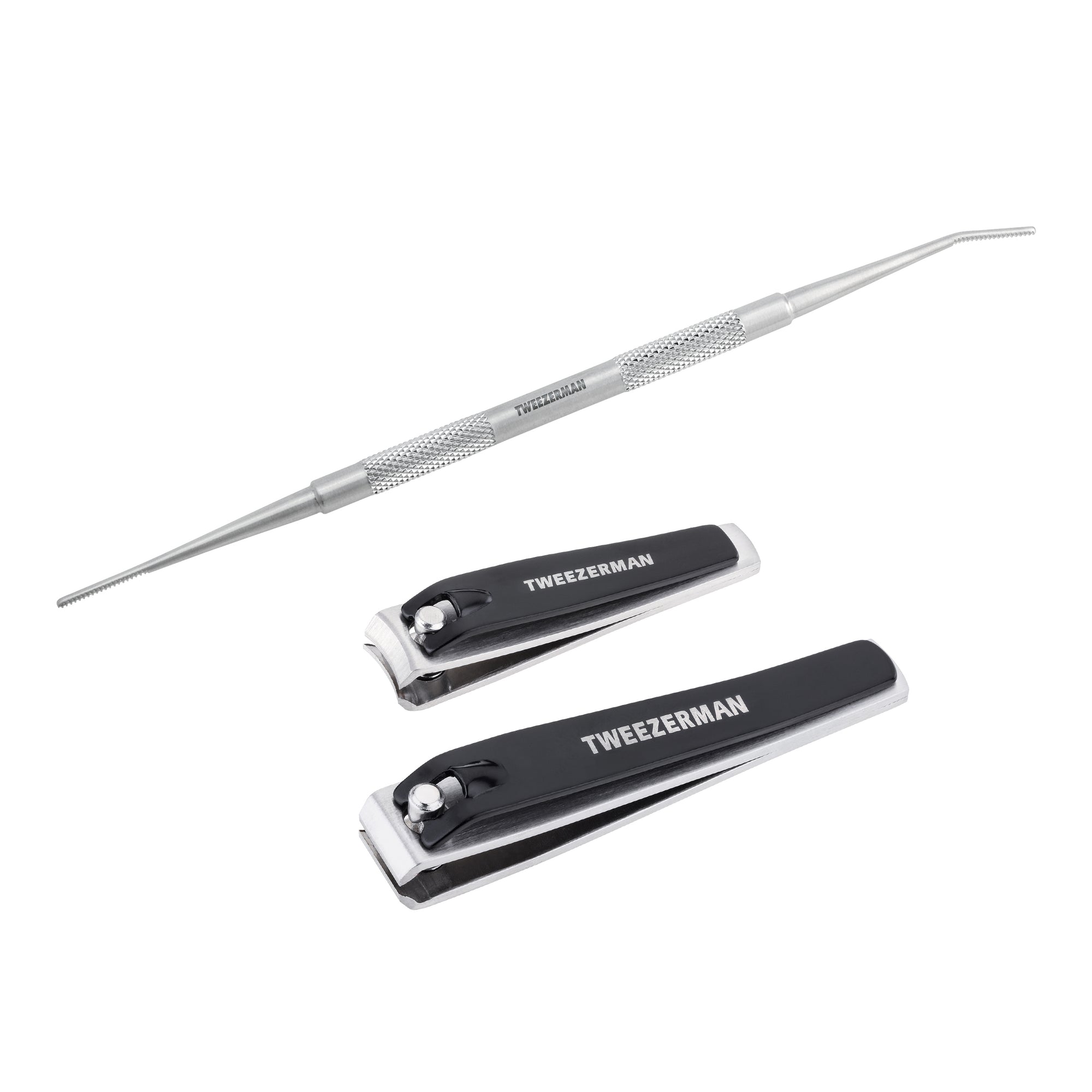 Combo Clipper and Ingrown File on a white background