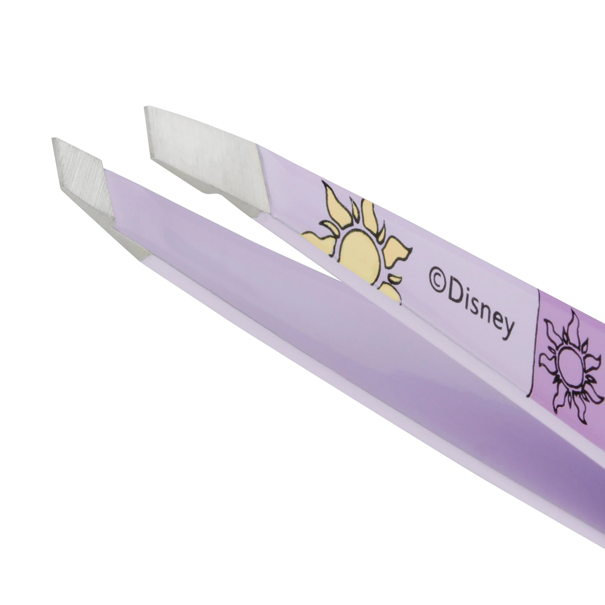 Stainless steel tip on Disney&#39;s Rapunzel Slant Tweezer