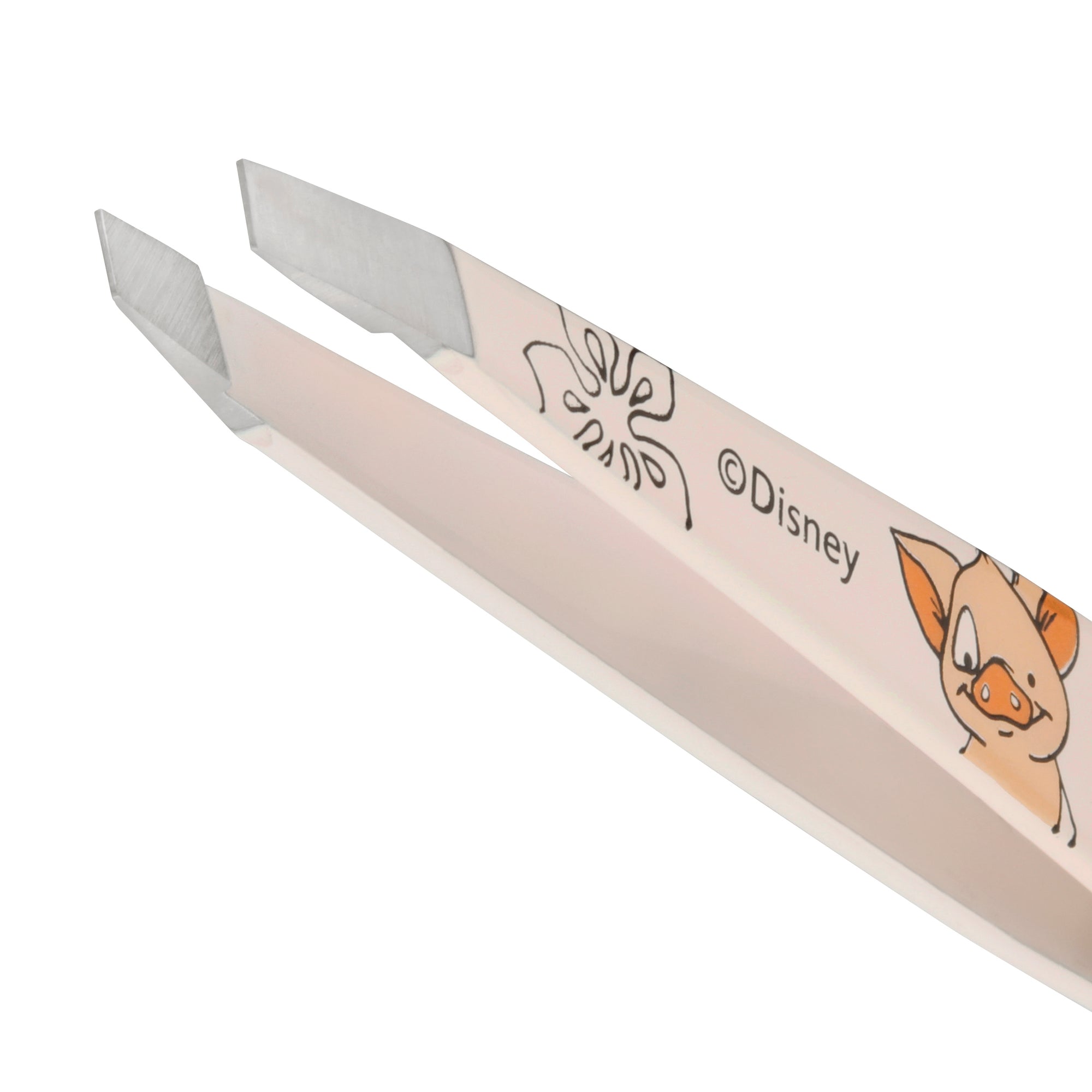 Stainless steel tip on Disney&#39;s Moana Slant Tweezer