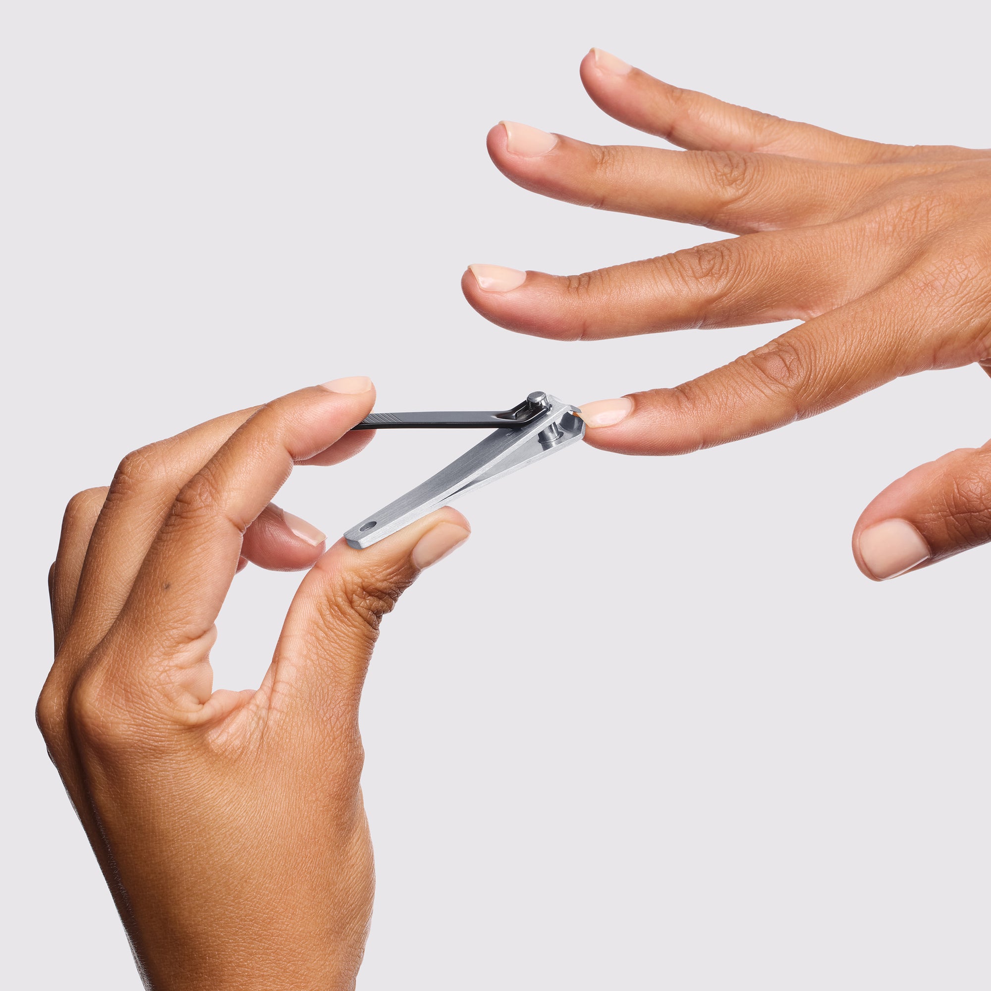 Model using Nail Clipper