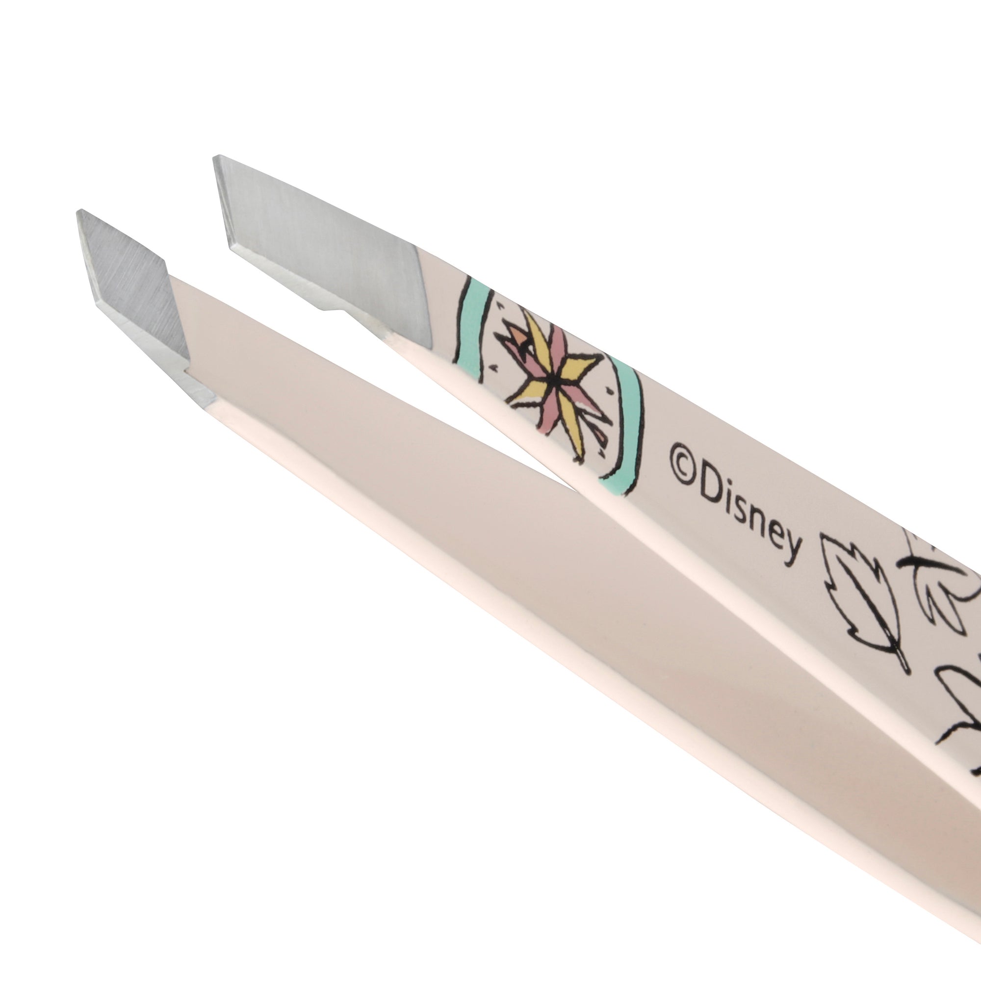 Stainless steel tip on Disney&#39;s Pocahontas Slant Tweezer