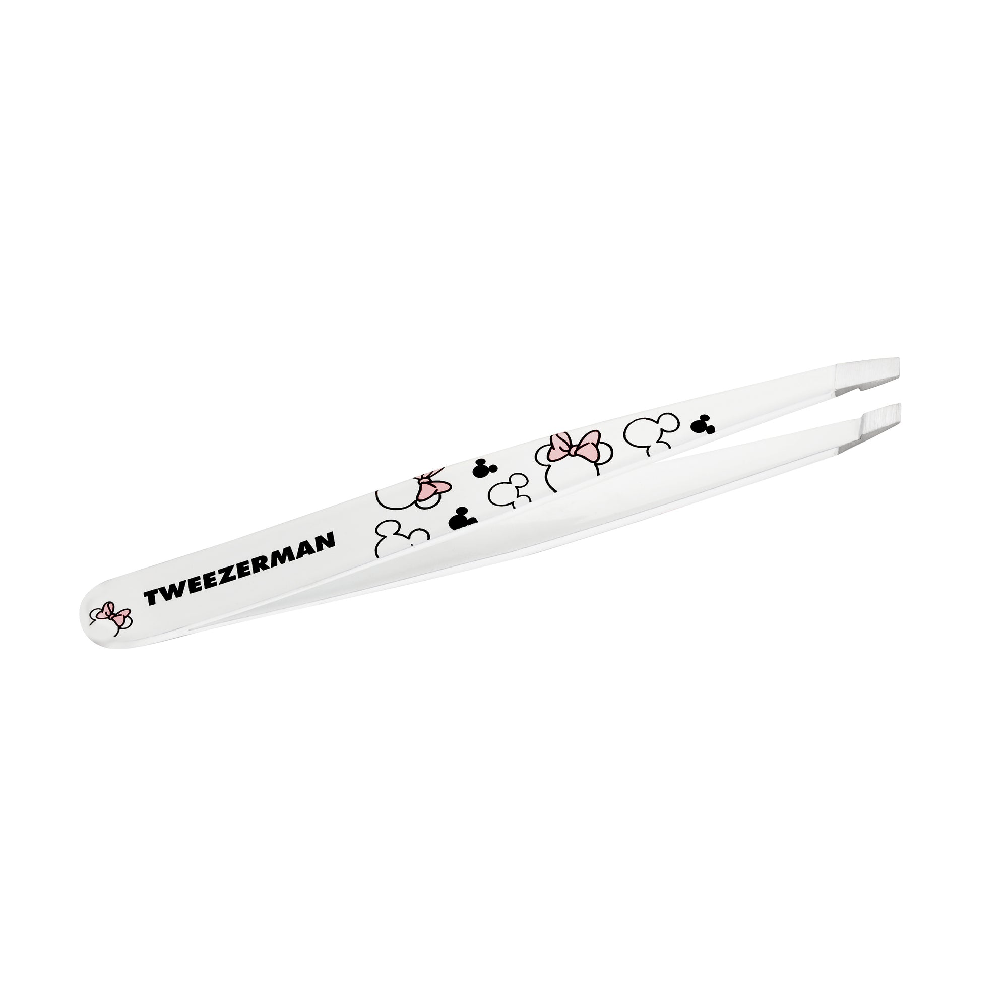 MInnie Heads with Pink bow side of Ear-esistible slant Tweezer