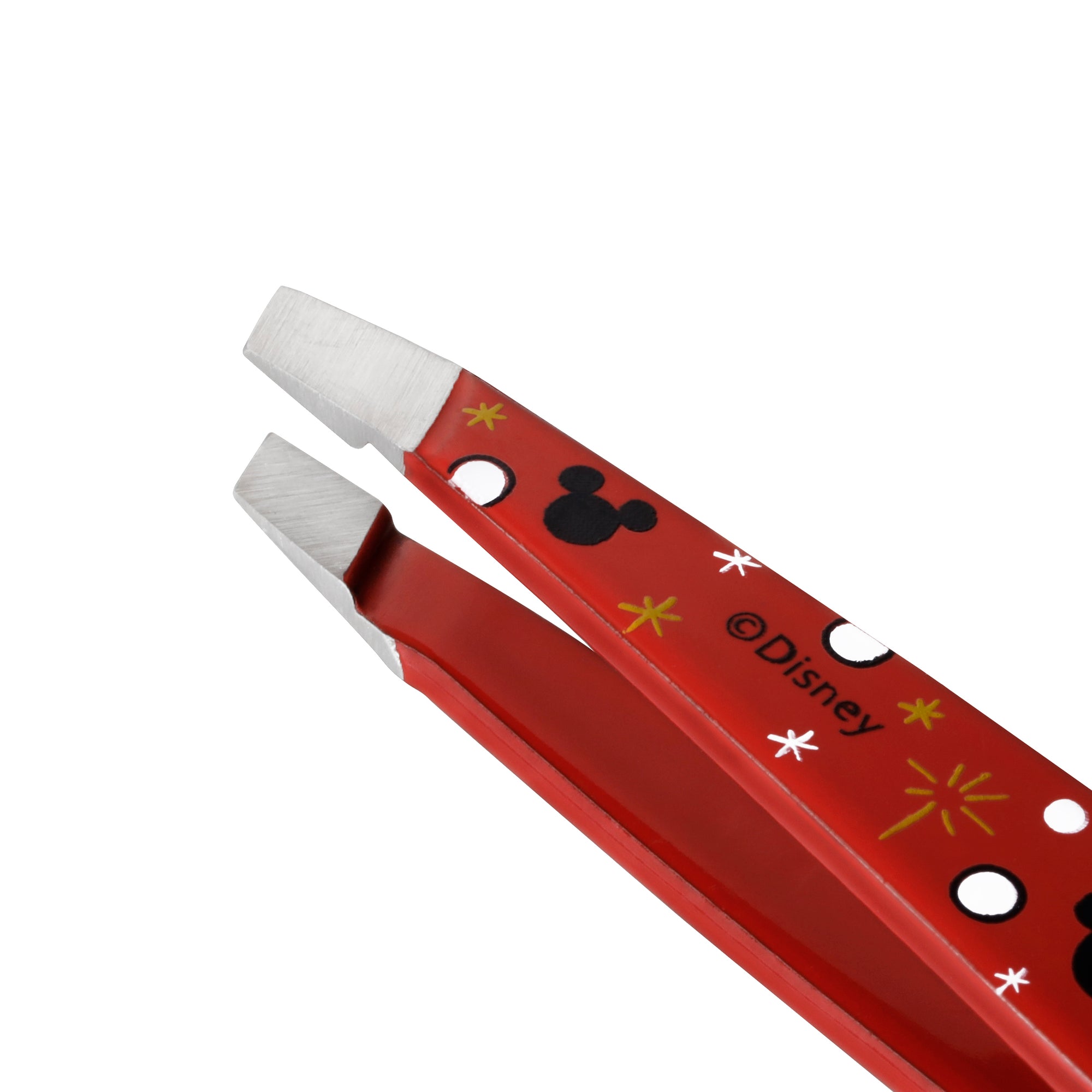 Slant tips of Disney&#39;s Mickey Mouse &amp; Minnie Mouse Magic All Around Mini Slant Tweezer
