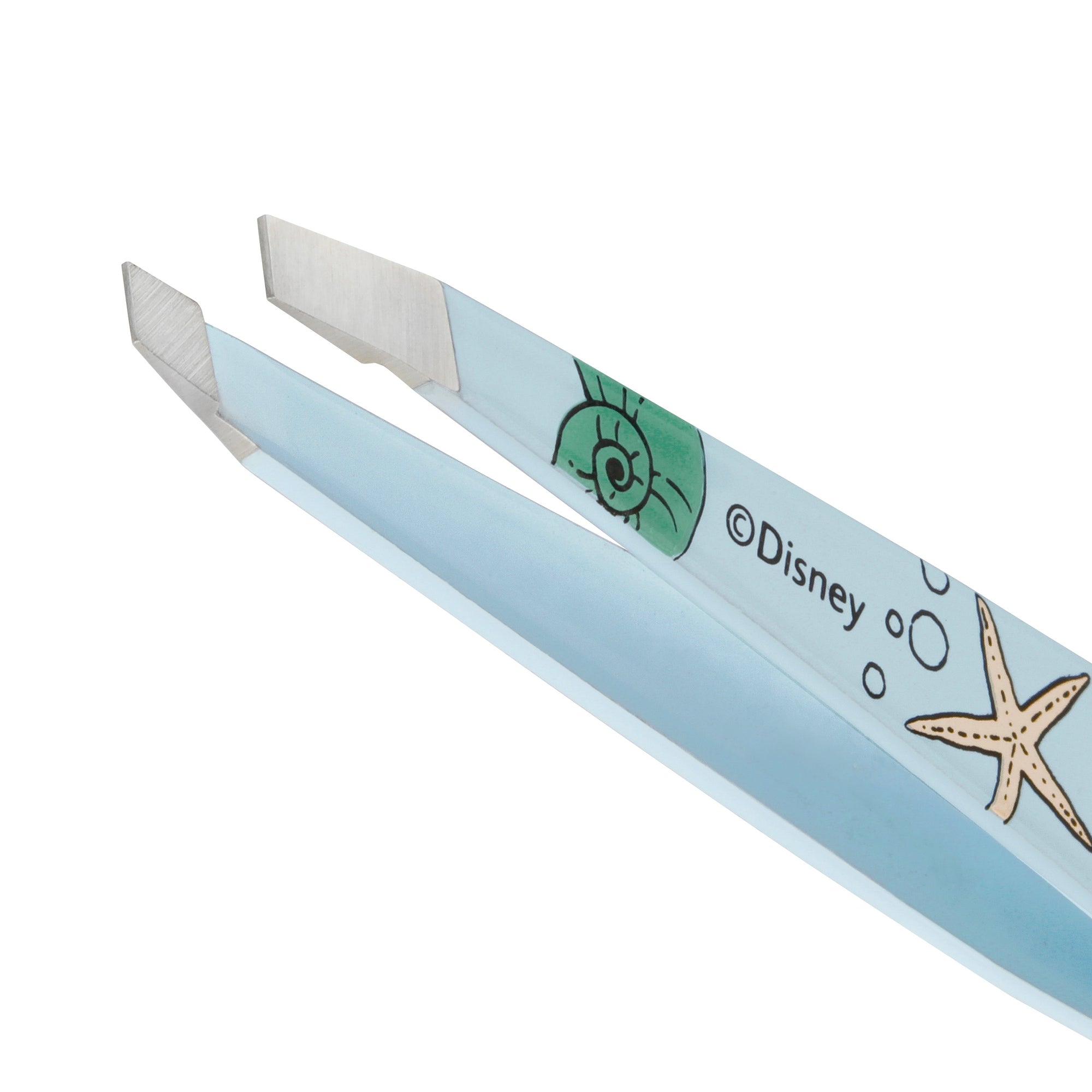 Stainless steel tip on Disney&#39;s Ariel Slant Tweezer