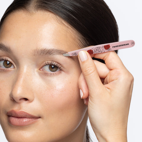 Model using Disney's Aurora Slant Tweezer