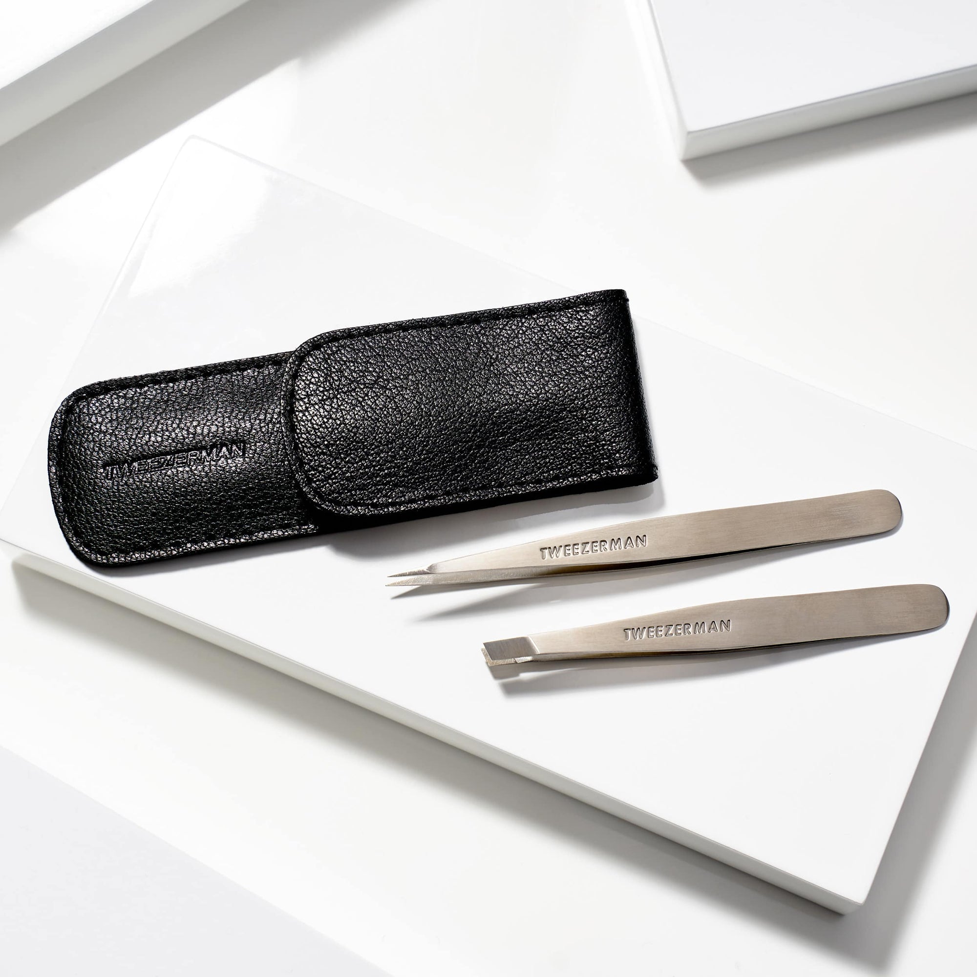 Petite Tweeze Set With Black Case