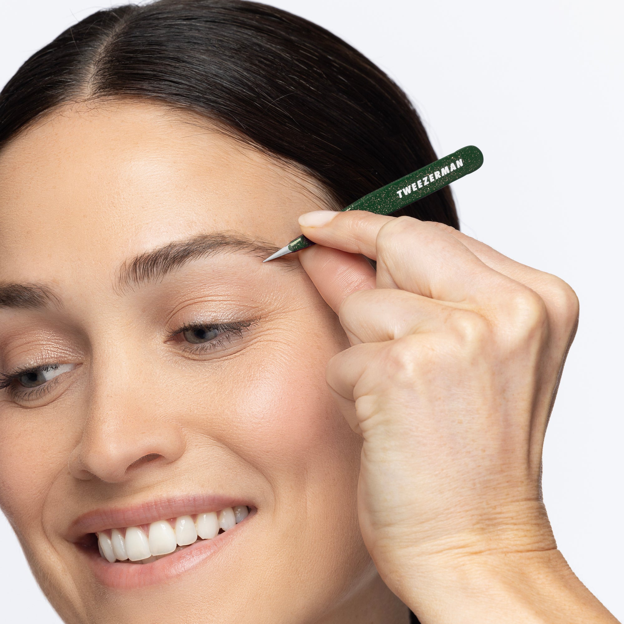 Model using enchanted garden mini point tweezer