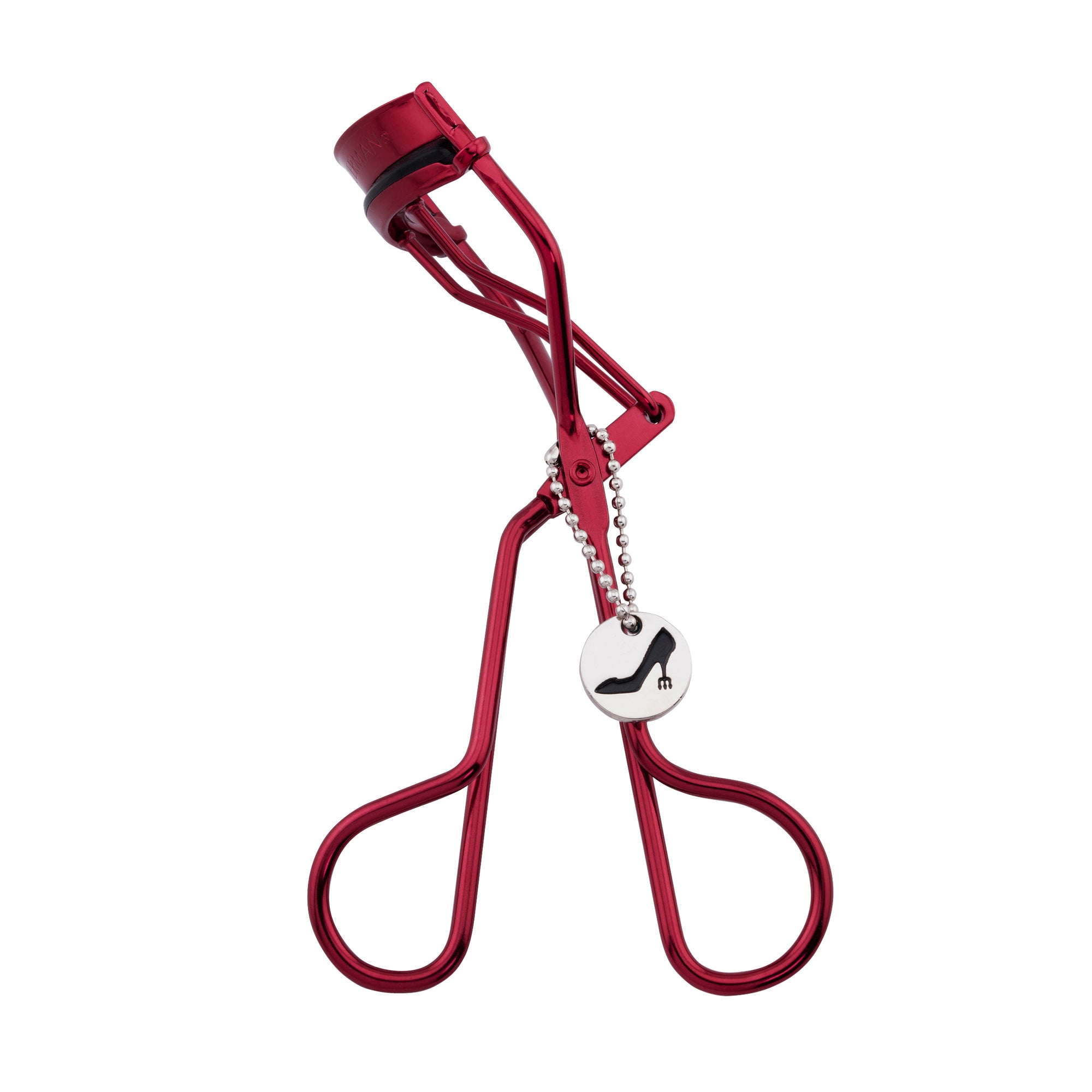 The Devil Wears Prada 2 Curler with silver charm on a white background