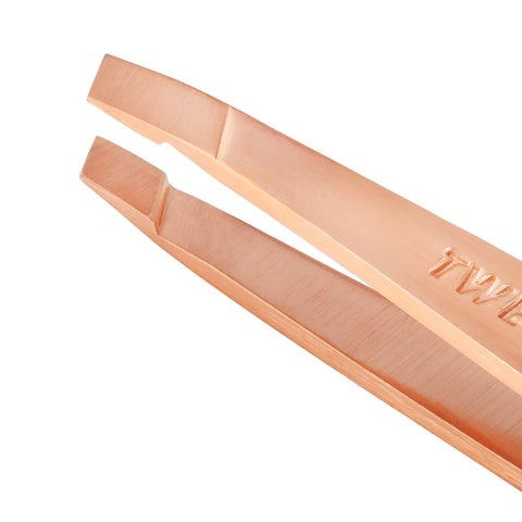 Alternative image of Rose Gold Mini Slant Tweezer product | Image 2