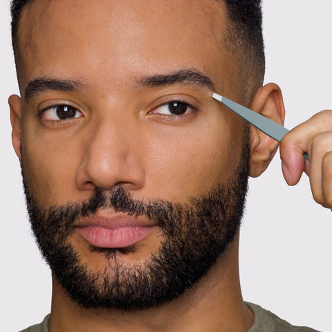 Alternative image of Mist Blue Slant Tweezer product | Image 2