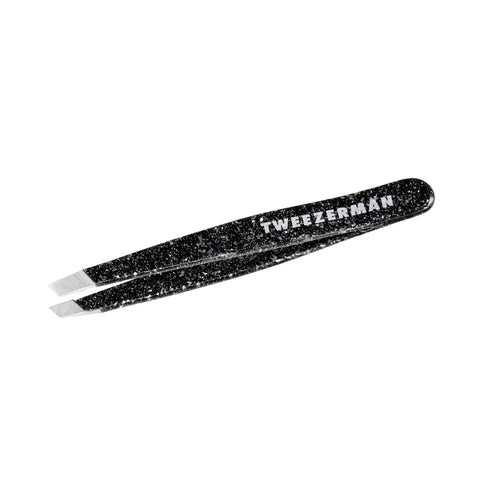 40th Mini Slant Tweezer featuring black sparkle