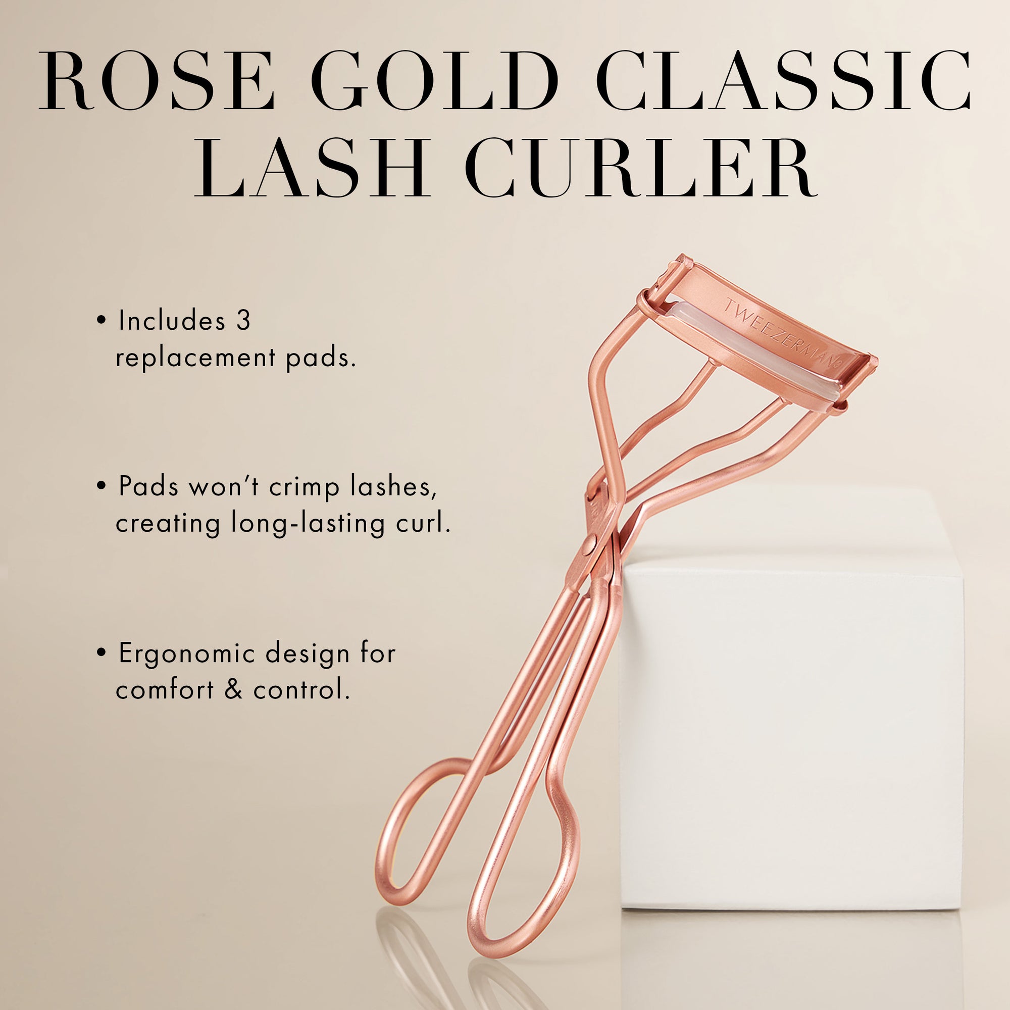 Rose Gold Classic Lash Curler