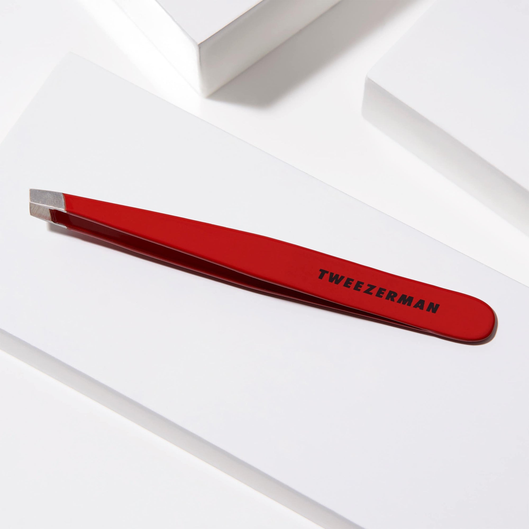Signature Red Slant Tweezer