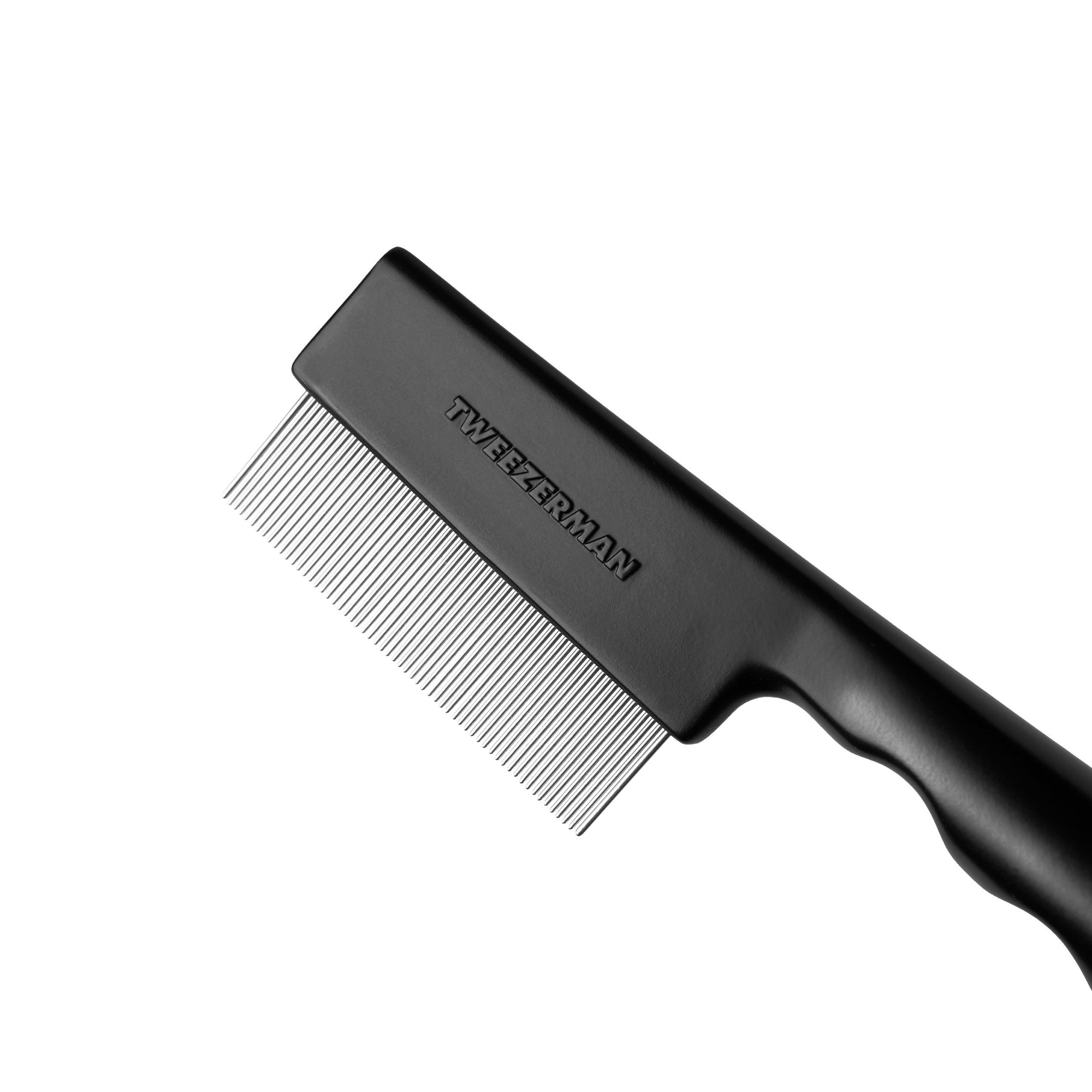 Close up view of Pet Precision Single Row Flea Comb