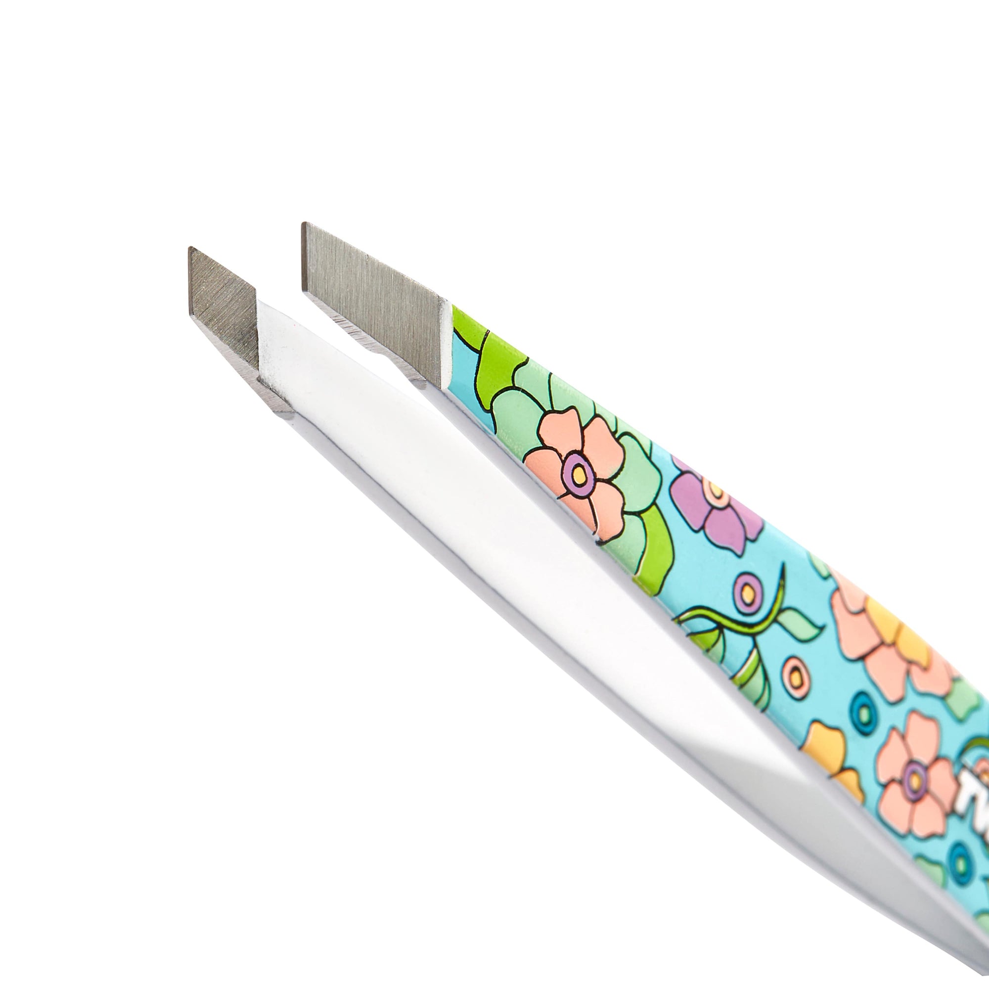 stainless steel point of mini slant tweezer