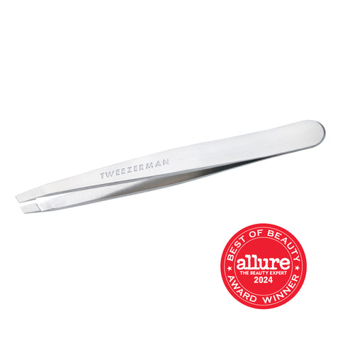 Featured image of Platinum Silver Slant Tweezer product | Image 1