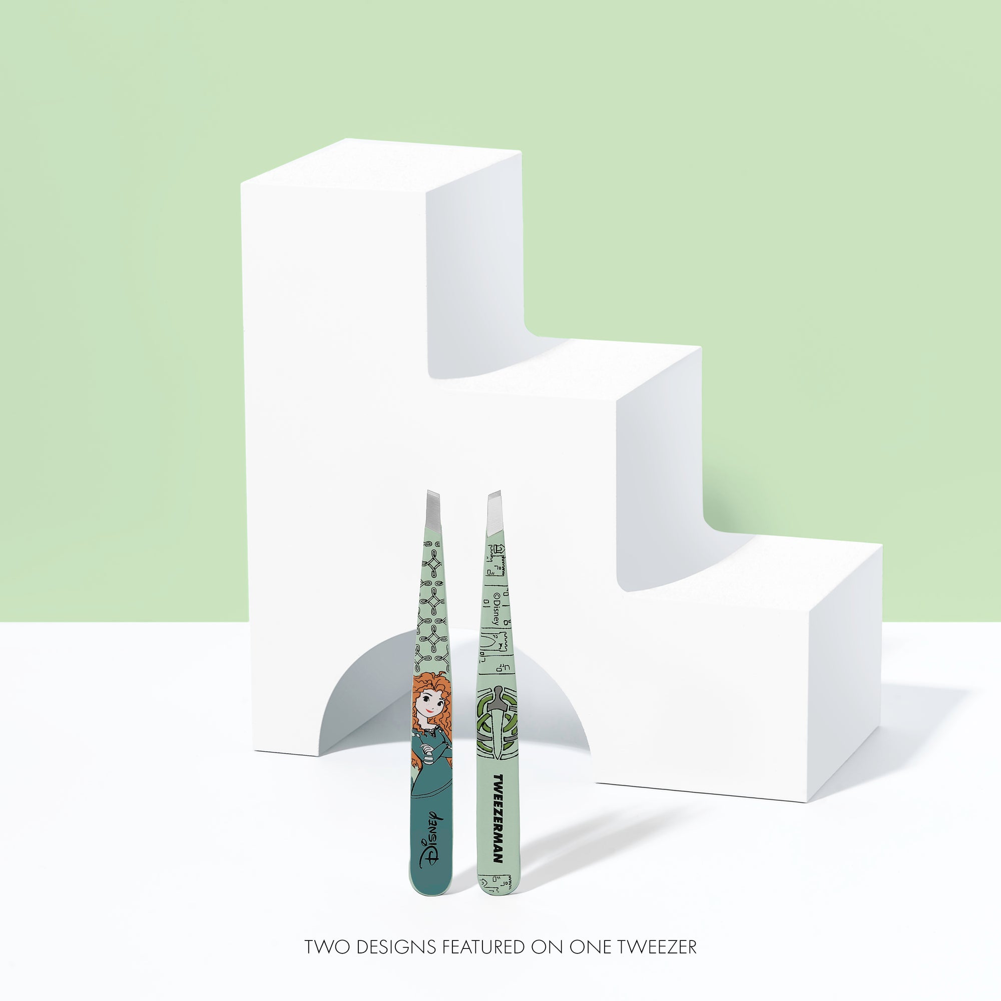 Front and back of Disney&#39;s Merida Slant Tweezer
